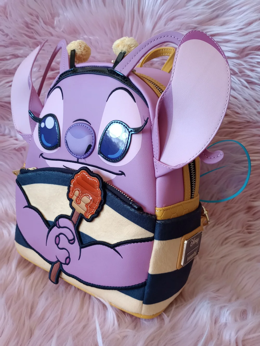 Lilo & Stitch Angel Bumblebee Costume Cosplay Mini Backpack